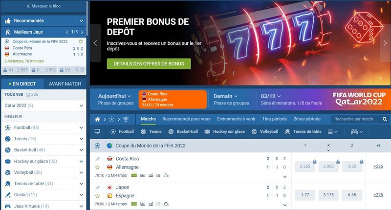 1xBet Casino Site & Jeux Vidéo 1xBet Casino Site & Jeux Vidéo